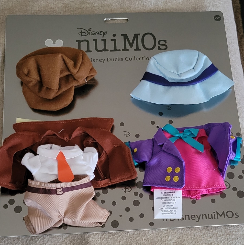 Disney Nuimos Duck Tales Outfits
